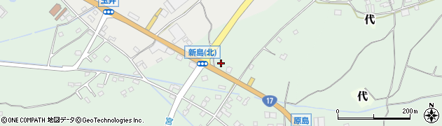 埼玉県熊谷市新島24周辺の地図
