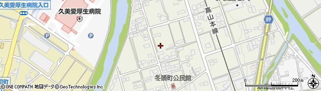 岐阜県看護協会立　ケアプランセンター高山周辺の地図