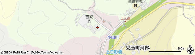 埼玉県本庄市児玉町高柳256周辺の地図