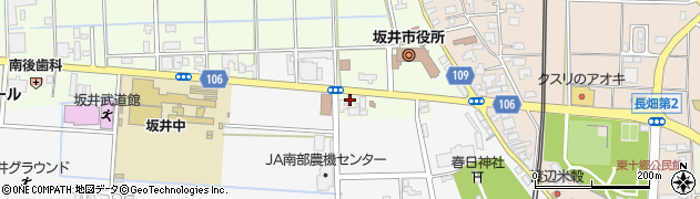 福井県坂井市坂井町下新庄2周辺の地図