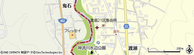 埼玉県児玉郡神川町渡瀬999周辺の地図