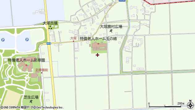 〒360-0002 埼玉県熊谷市大塚の地図