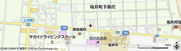 福井県坂井市坂井町下新庄18周辺の地図