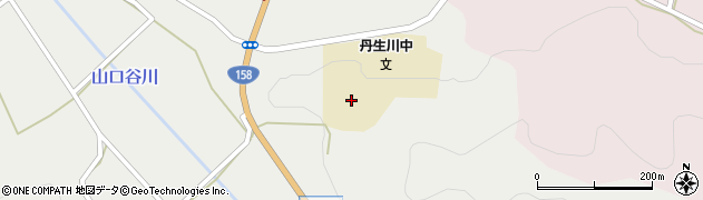 高山市立丹生川中学校周辺の地図