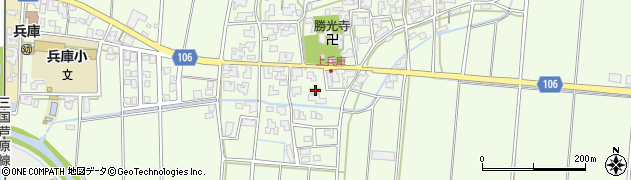 福井県坂井市坂井町上兵庫70周辺の地図