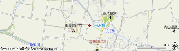 長野県松本市内田344周辺の地図