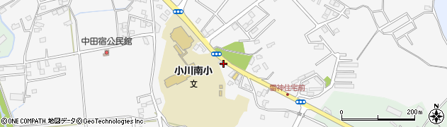 小川南中前周辺の地図