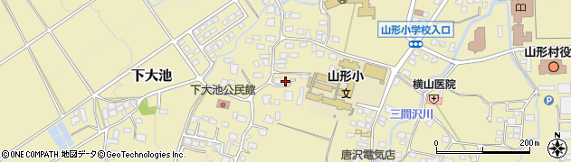 長野県東筑摩郡山形村3836周辺の地図