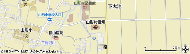 山形村役場周辺の地図