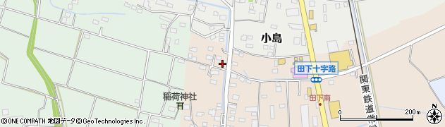 茨城県下妻市田下15周辺の地図