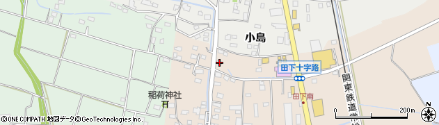 茨城県下妻市田下20周辺の地図