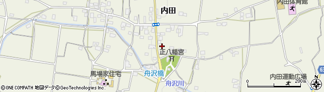 長野県松本市内田658周辺の地図