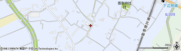 茨城県古河市下辺見958周辺の地図