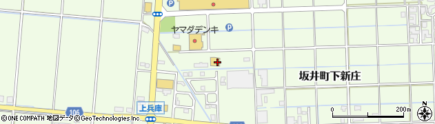 リカーワールド華坂井店周辺の地図