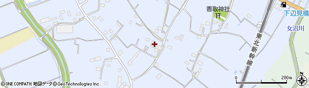 茨城県古河市下辺見957周辺の地図