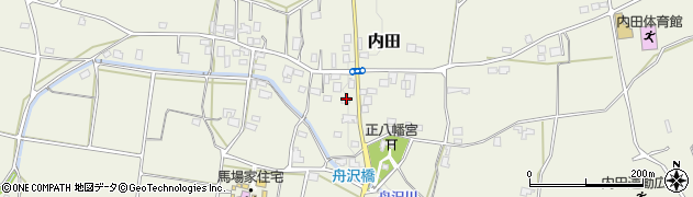 長野県松本市内田456周辺の地図