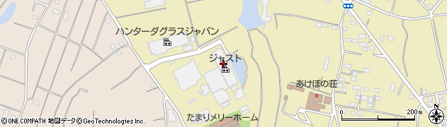株式会社ジャスト　石岡営業所周辺の地図