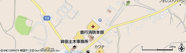 ホームセンター山新鉾田店周辺の地図