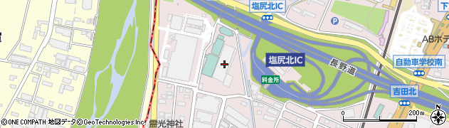 近物レックス株式会社　松本工場周辺の地図