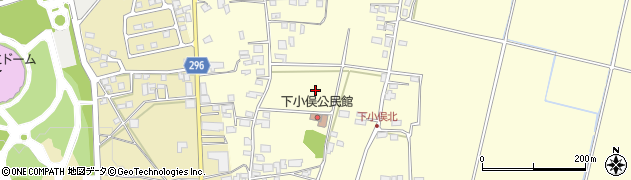 長野県松本市笹賀（下小俣）周辺の地図