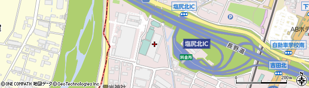 近物レックス松本支店周辺の地図