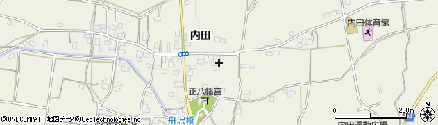 長野県松本市内田643周辺の地図
