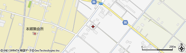 埼玉県深谷市櫛挽84周辺の地図