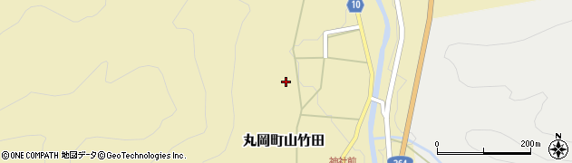 福井県坂井市丸岡町山竹田107周辺の地図