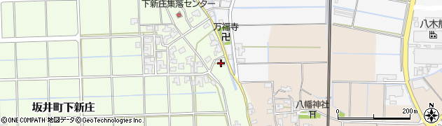 福井県坂井市坂井町下新庄3周辺の地図