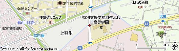 ふじ高等学園周辺の地図
