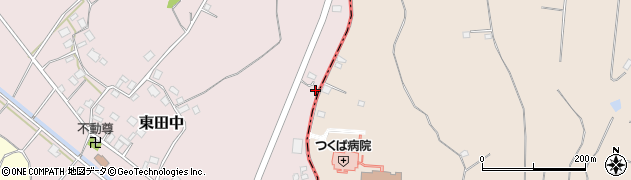 茨城県石岡市東田中416周辺の地図