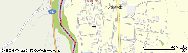 埼玉県児玉郡神川町渡瀬812周辺の地図