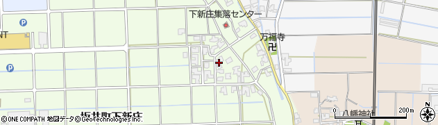 福井県坂井市坂井町下新庄4周辺の地図