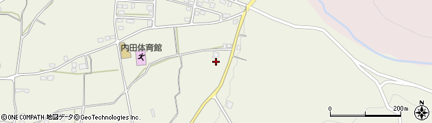 長野県松本市内田818周辺の地図