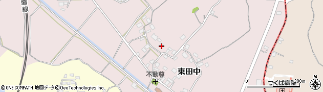 茨城県石岡市東田中674周辺の地図