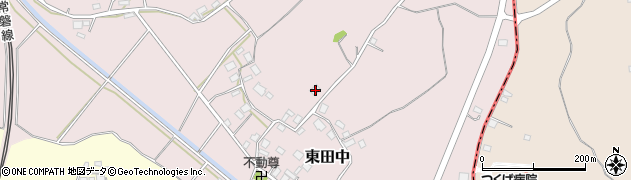 茨城県石岡市東田中662周辺の地図