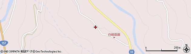 石川県白山市白峰イ135周辺の地図