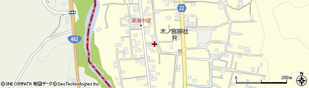 埼玉県児玉郡神川町渡瀬838周辺の地図