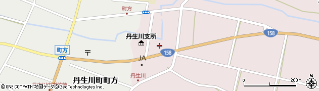 ＪＡ丹生川ＳＳ周辺の地図