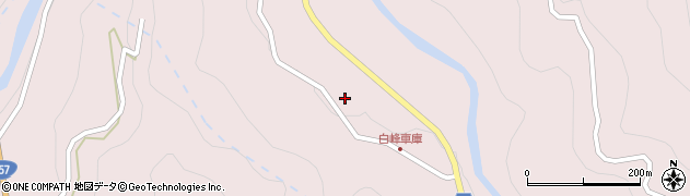 石川県白山市白峰イ10周辺の地図