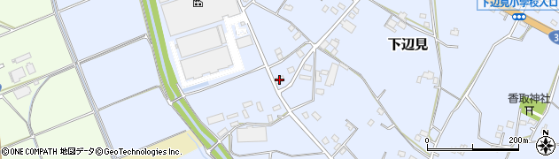 茨城県古河市下辺見981周辺の地図