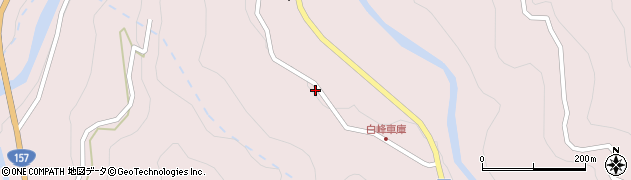 石川県白山市白峰イ133周辺の地図
