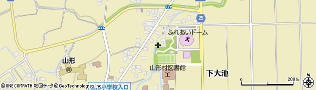 長野県山形村（東筑摩郡）中央通周辺の地図