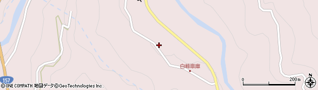 石川県白山市白峰イ12周辺の地図