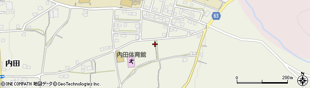長野県松本市内田772周辺の地図
