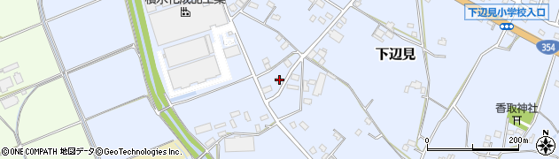 茨城県古河市下辺見989周辺の地図