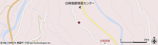 石川県白山市白峰イ43周辺の地図
