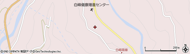 石川県白山市白峰イ37周辺の地図