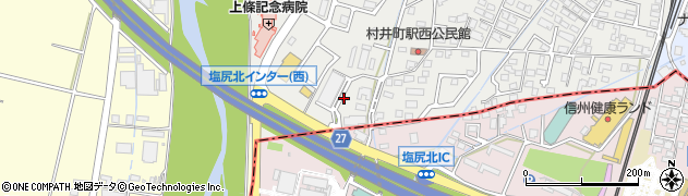 長野県松本市村井町西2丁目21周辺の地図
