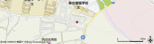 長野県松本市内田743周辺の地図